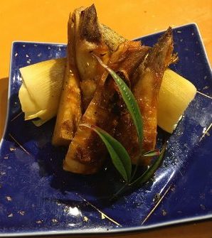 新竹の子の山椒焼き